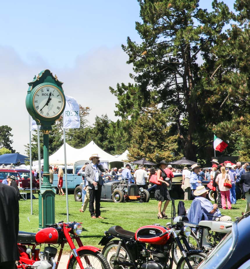 Pebble Beach Concours d'Elegance Car Show & Race Weekend With Rolex Watches 展覽及活動 