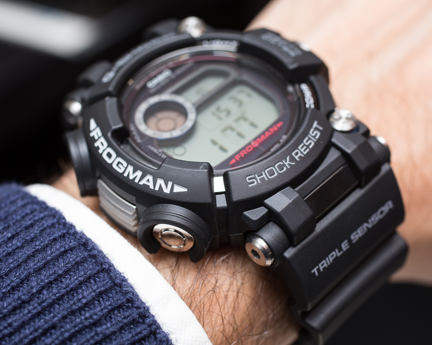 卡西歐 G-Shock Frogman GWF-D1000：終極潛水工具表評測 腕上評測 