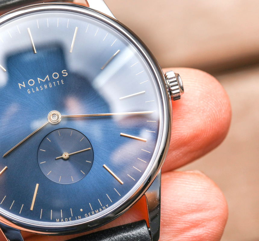 Nomos Orion系列Timeless版午夜藍腕表評測 腕上評測 