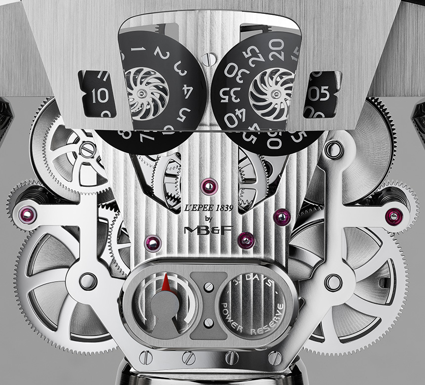 MB&F Balthazar 機器人座鐘 腕表發佈 