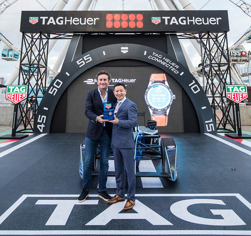TAG Heuer 擔任 Formula E 官方計時<br>香港站10月8日舉行 表壇動向 