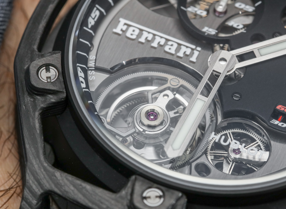 Hublot Techframe Ferrari 70 Years Tourbillon Chronograph 腕表評測 腕上評測 