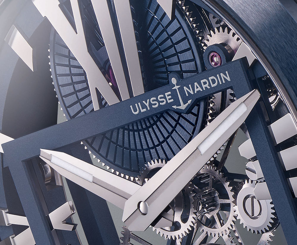 Ulysse Nardin Executive Skeleton Tourbillon 藍色腕表 腕表發佈 