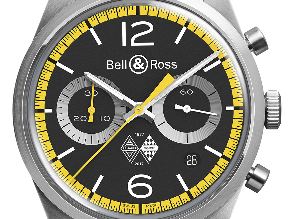 Bell & Ross BR126 Renault Sport 40th Anniversary 腕表發佈 