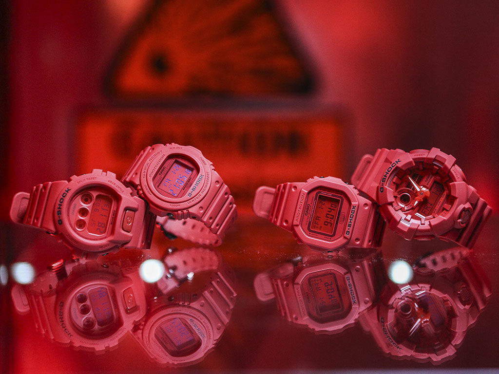 Casio G-Shock 35th Anniversary Red Out 腕表發佈 