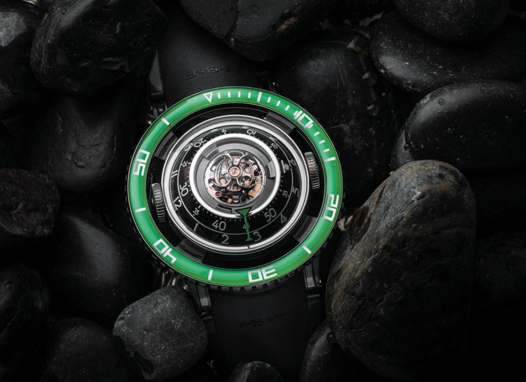 MB&F HM7 Aquapod 綠色新作 腕表發佈 