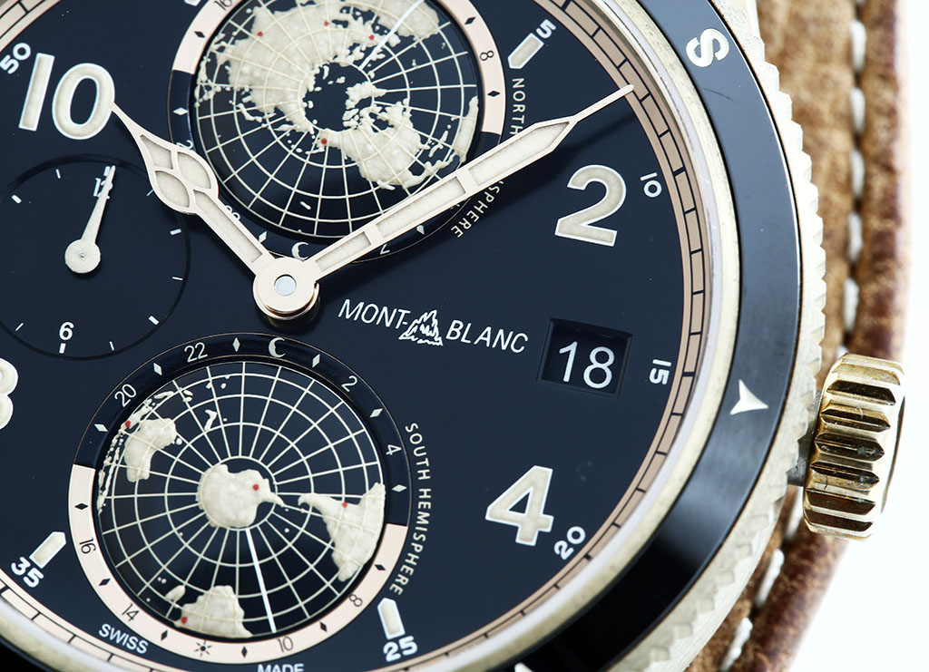 Montblanc 1858 Geosphere 世界時間腕表評測 腕上評測 