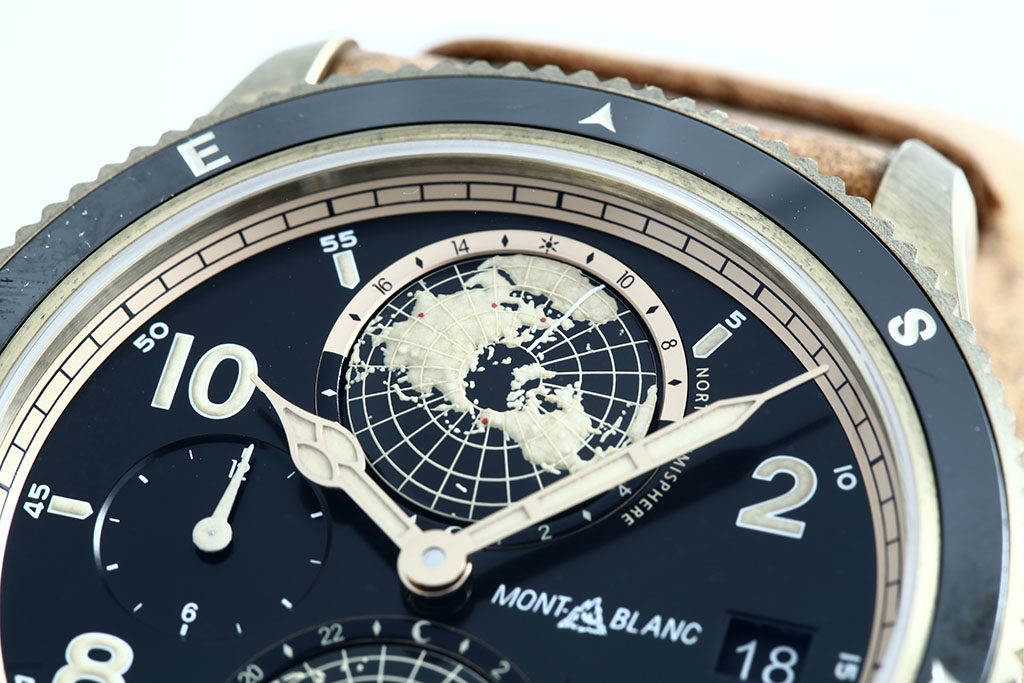 Montblanc 1858 Geosphere 世界時間腕表評測 腕上評測 