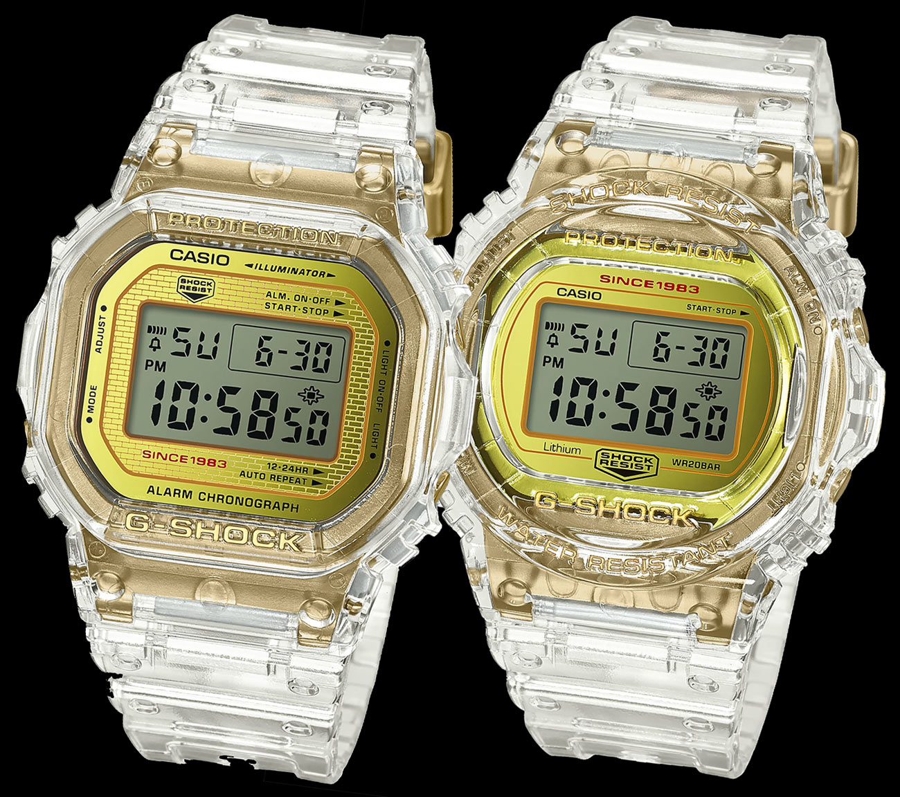 卡西欧G-Shock 35 周年纪念款冰川金系列| aBlogtoWatch