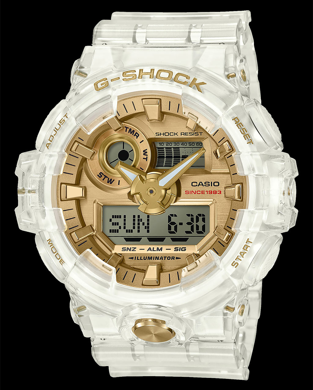 卡西欧G-Shock 35 周年纪念款冰川金系列| aBlogtoWatch