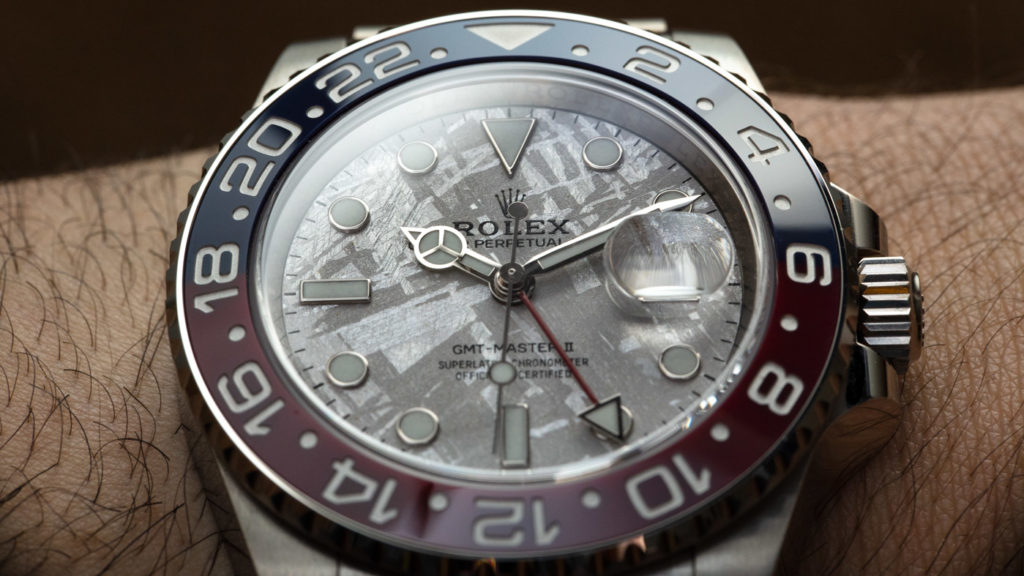 Rolex GMT-Master II 126719BLRO 「百事圈」隕石表盤腕表評測 腕上評測 