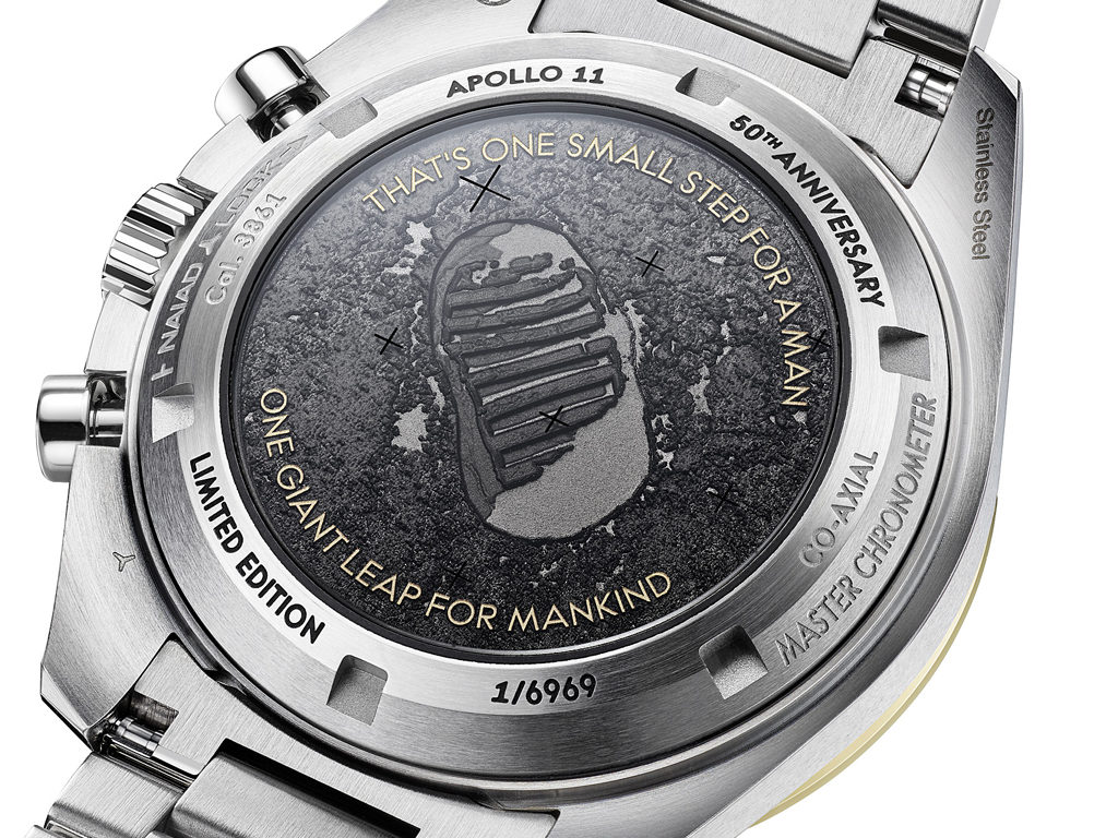 Omega Speedmaster Apollo 11 50th Anniversary Limited Edition 精鋼腕表 腕表發佈 