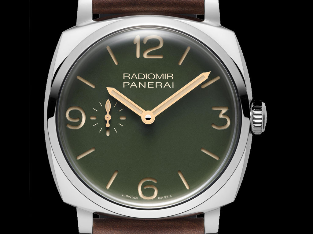 Panerai 全新綠色表盤腕表系列：PAM00995、PAM00997、PAM00998及PAM00999 腕表發佈 