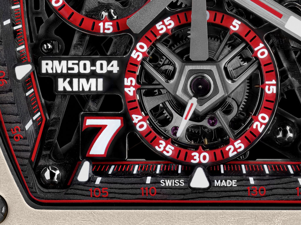 Richard Mille RM 50-04 Kimi Räikkönen 腕表發佈 