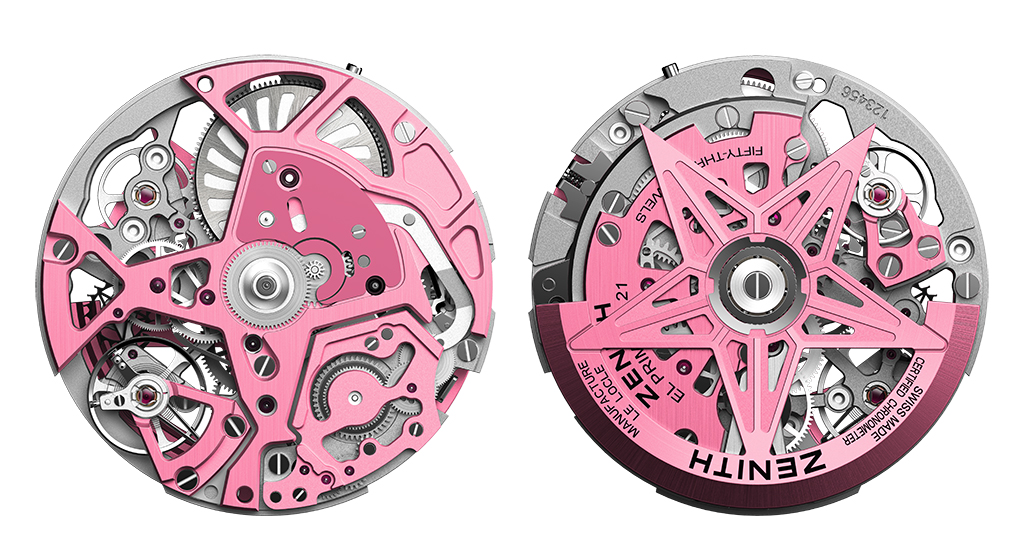 ZENITH DEFY EL PRIMERO 21 粉紅色特別版迎夏日 最新資訊 腕表發佈 