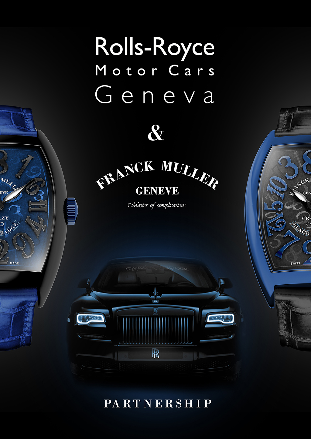 Franck Muller x Rolls-Royce 聯手打造特別版腕表與魅影車王 專題 專題文章 